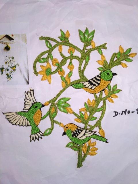 Twinkle sparrows grand patch/Spring-patch/Cut-out-patch/Rich-patch