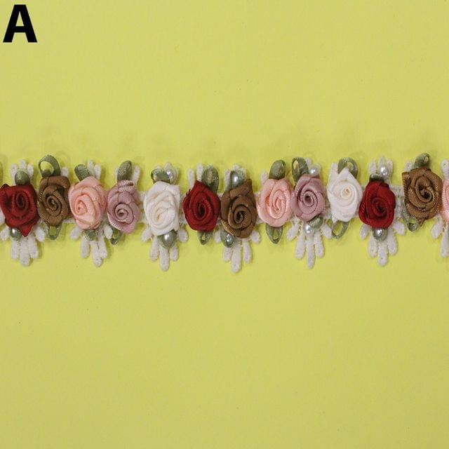Pearls-of-fancy plastic lace/DIY-lace/Embellishment-lace/Border-lace