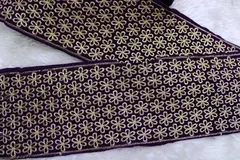 Floral trim regal border