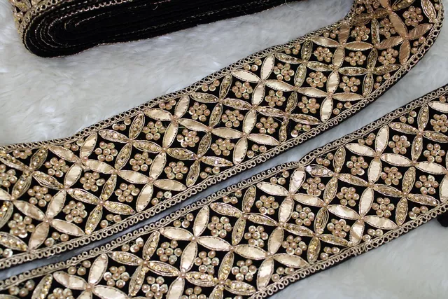Traditional luxurious Gota lace/Lace-border/Fancy-lace/Dress-lace/DIYs
