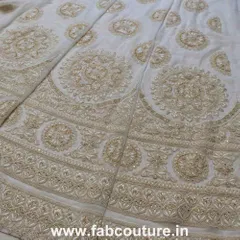 Georgette Embroidery Kali Fabric