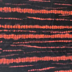 Black Tabby Silk Digital Printed Fabric