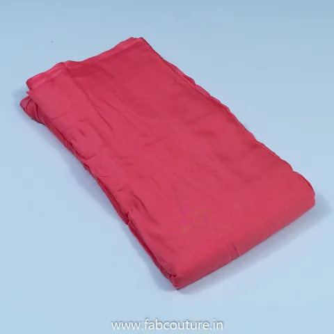 Gajri Color Viscose Muslin fabric