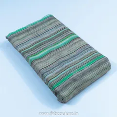 Multicolor Linen Cotton Digital Printed Fabric