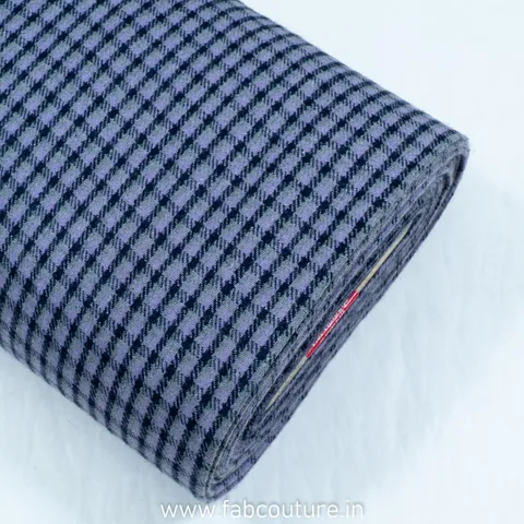 Wool Check Fabric