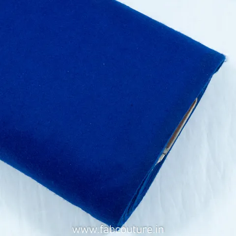 Blue Wool Felt Fabric