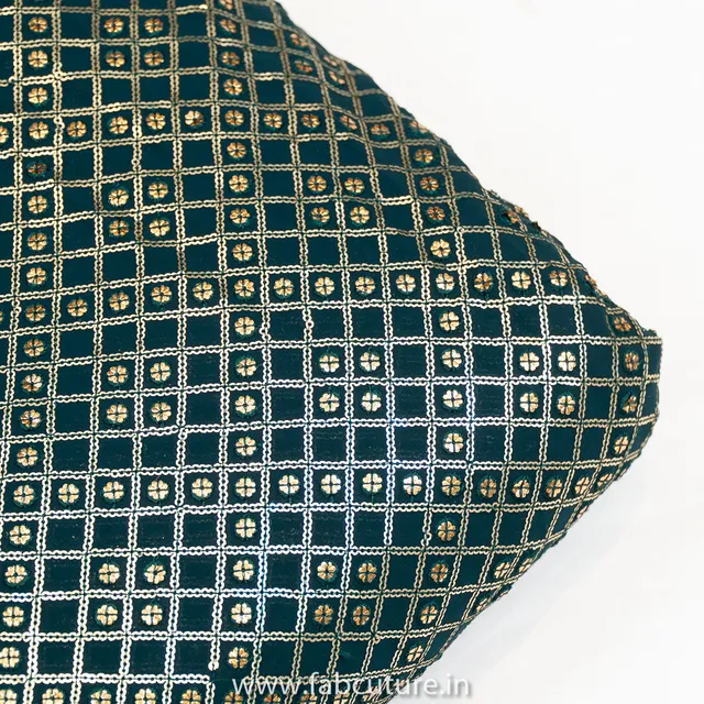 Georgette Sequins Embroidered Fabric