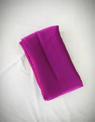 Wine coloured shimmer organza fabric