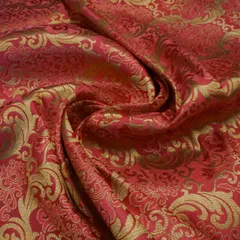 Gajree Kimkhab Brocade fabric