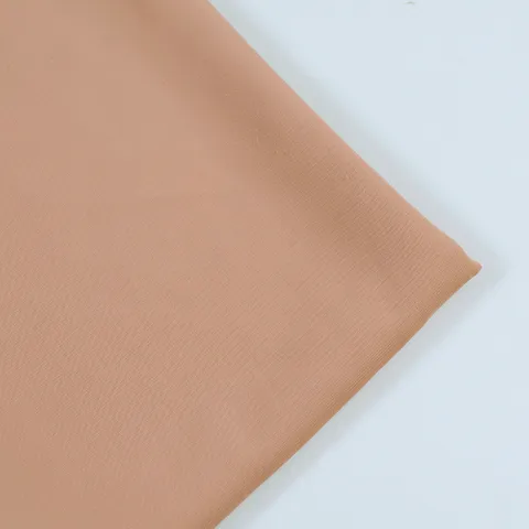 Peach Color BSY Crepe Spandex fabric