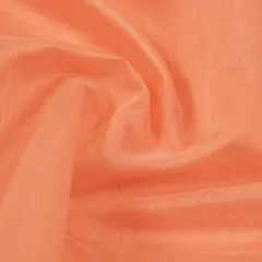 Dark Peach Color Modal Chanderi fabric