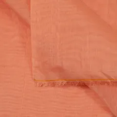 Dark Peach Color Modal Chanderi fabric
