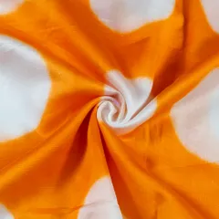 Chanderi Clamp Dye fabric