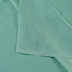 Mint Green Color Georgette Satin fabric