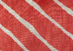 Orange Tassar Print 44