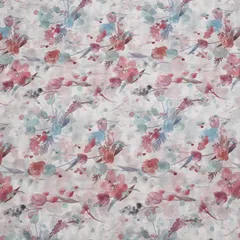 Multi color georgette digital print
