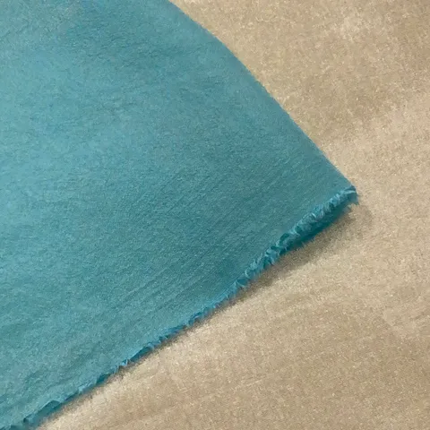 Firozi color  UpadaTissue fabric