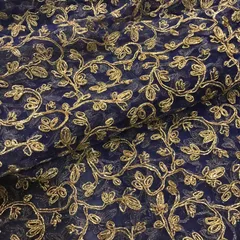 Net Zari Dori Embroidery