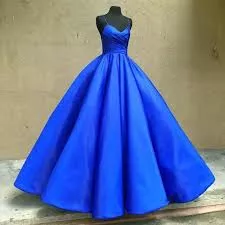 Royal Blue Color Taffeta fabric