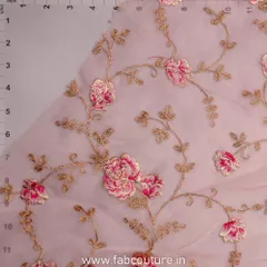 Organza Embroidered Fabric