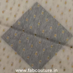 Linen Silk Booti fabric