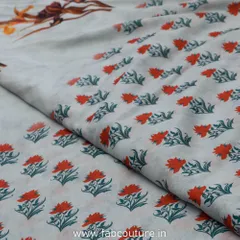Muslin Big Width Digital Printed Fabric