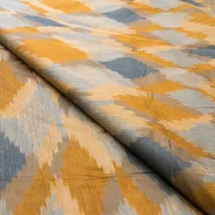Chanderi Ikkath Jacquard fabric