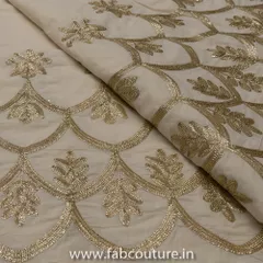 Cotton Gota Embroidered Fabric