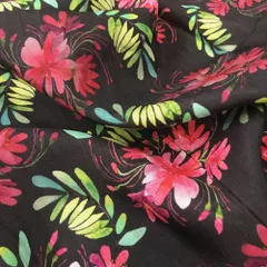Moonga Silk Digital Printed Fabric