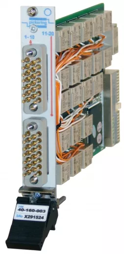 PXI 20 x SPST 10 Amp Power Relay Module - 40-160-003