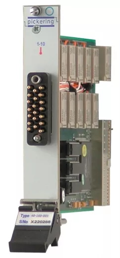 PXI 10 x SPST 10 Amp Power Relay Module - 40-160-001