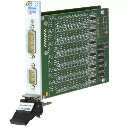 12-Ch,400Ohm to 9kOhm,100mW,PXI PT1000 RTD Simulator,40-263-303