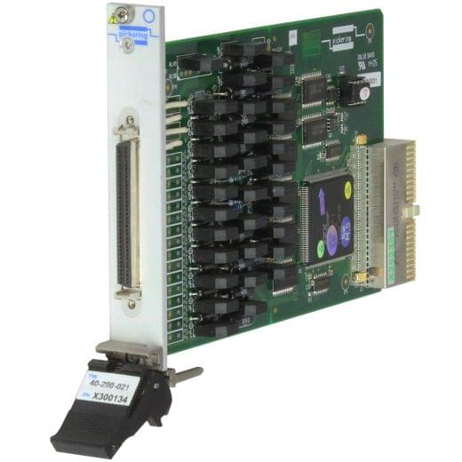 2 Ch +16 SPDT Relays,0Ohm to 32.7kOhm,0.25-1W,PXI Resistor Module,40-290-121