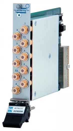 Single 4 to 1,2GHz,50Ohm,PXI RF Multiplexer,SMB, 40-745-511