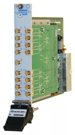 Single 16 to 1,3GHz,75Ohm,PXI RF Multiplexer,MCX, 40-835-101