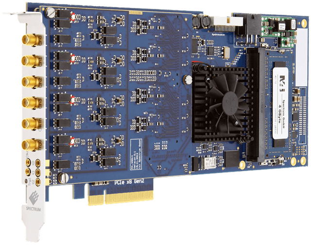 4Ch,14 Bit,250 MHz,400 MS/s,PCI Express x8, Digitizer, M4i.4481-x8