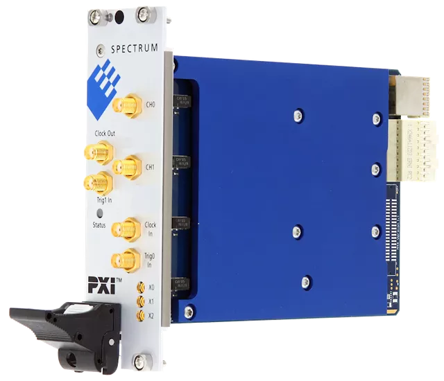 2Ch,8 Bit,500 MHz,1.25 GS/s,PXI Express Digitizer, M4x.2211-x4