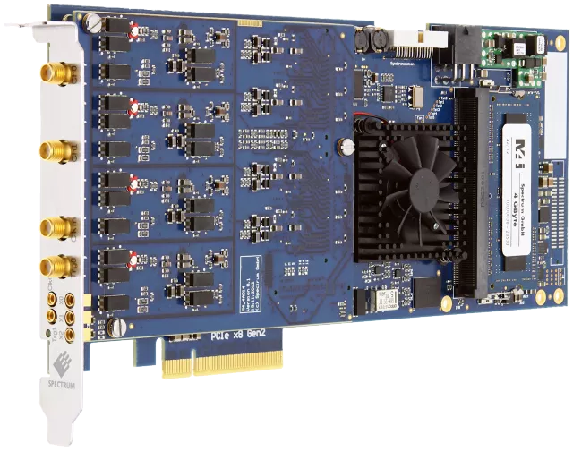 2Ch,14 Bit,250 MHz,400 MS/s,PCI Express x8, Digitizer, M4i.4480-x8