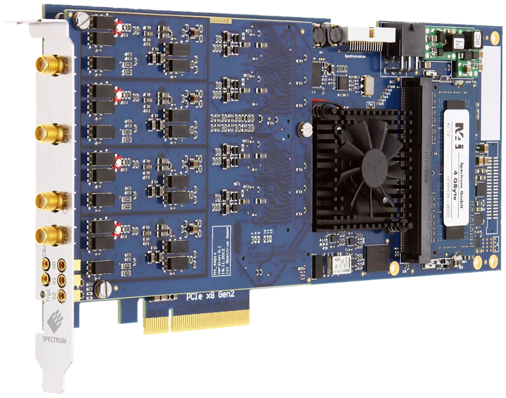 2Ch,16 Bit,125 MHz,180 MS/s,PCI Express x8, Digitizer, M4i.4470-x8