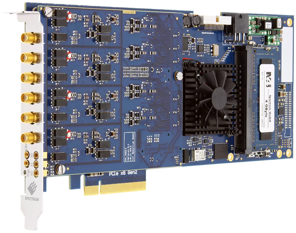 4Ch,14 Bit,250 MHz,500 MS/s,PCI Express x8, Digitizer, M4i.4451-x8