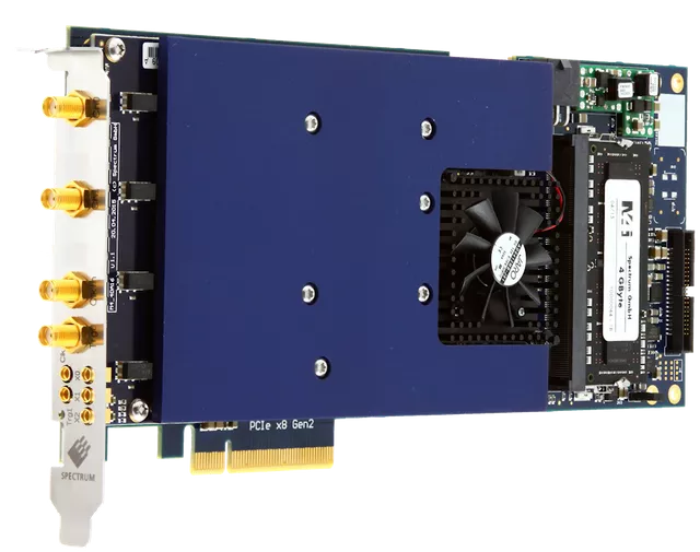 2Ch,8 Bit,500 MHz,1.25 GS/s,PCI Express x8, Digitizer, M4i.2211-x8