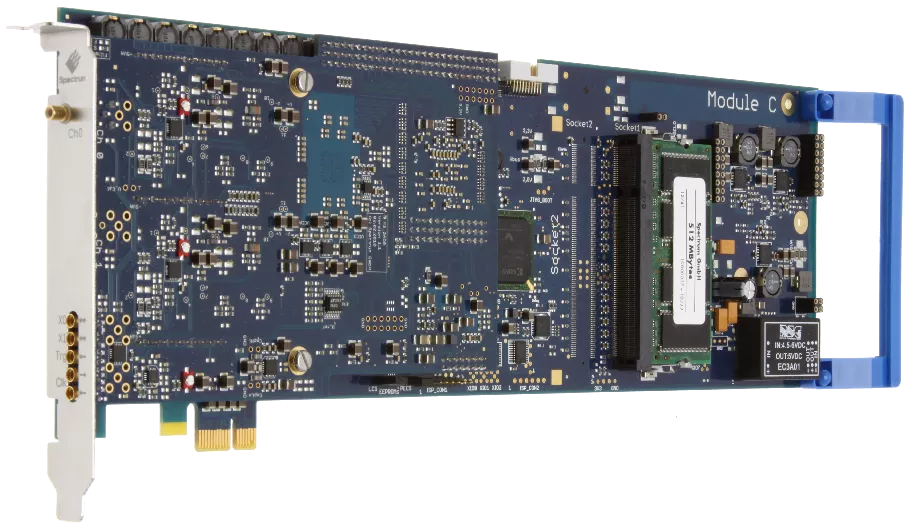 1Ch,8 Bit,500 MHz,1 GS/s,PCI Express x1, Digitizer, M3i.2130-Exp
