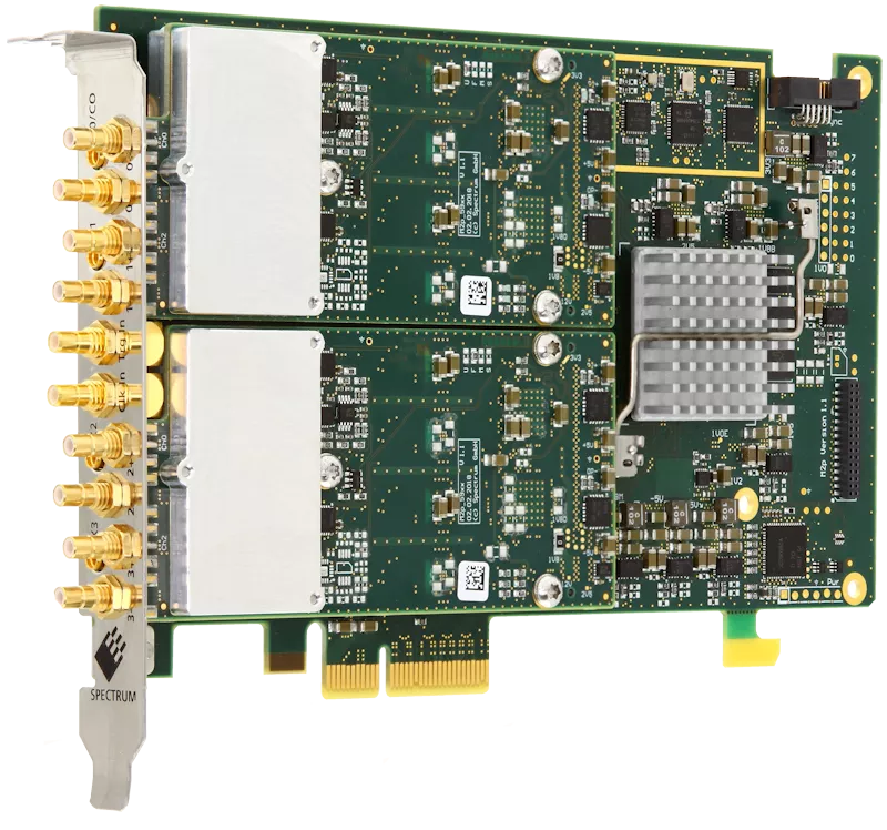 4Ch,16 Bit,40 MHz,80 MS/s,PCI Express x4, Digitizer, M2p.5942-x4