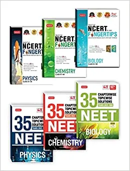 MTG Objective NCERT at your FINGERTIPS for NEET-AIIMS & 35 Years NEET Previous Year Solved Question Papers - Physics, Chemistry, Biology - NEET Exam ... on NCERT Pattern - 2023) Set of 6 Books