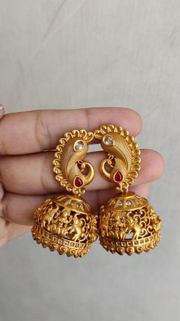Bridal lakshmi jhumka