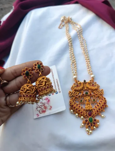 temple pearl set