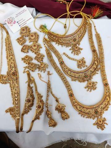 Full bridal set with three layer