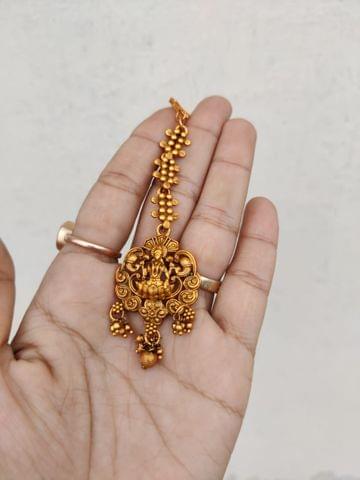 Temple Nethi chutti plain matte