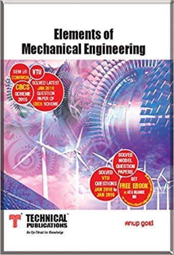 Elements of Mechanical Engineering I, II Sem
