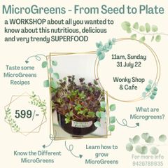 MicroGreens - From Seed to Plate